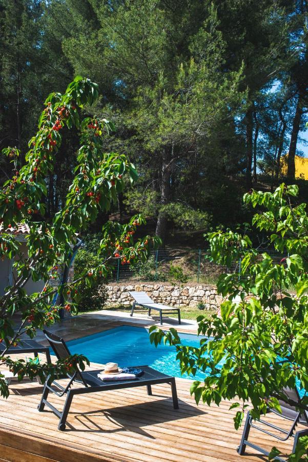 Bed and Breakfast Les Manaux En Provence Roquevaire Exterior foto